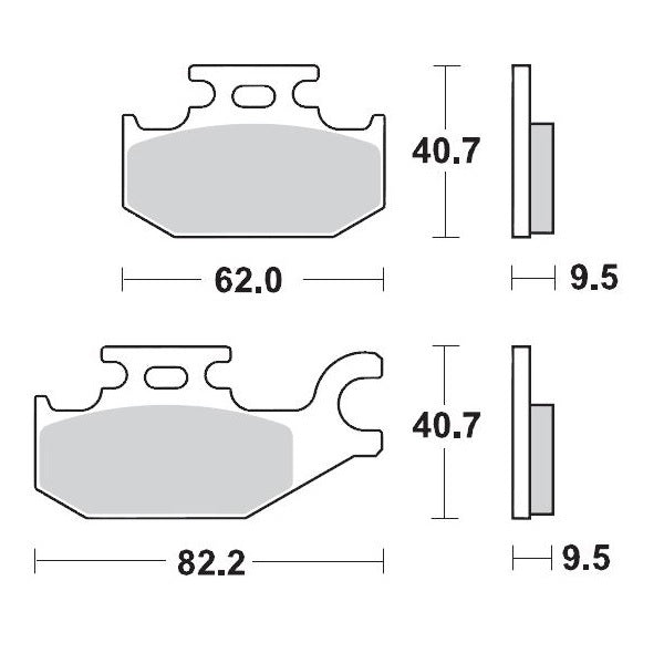 Brake Pad Racing 094211