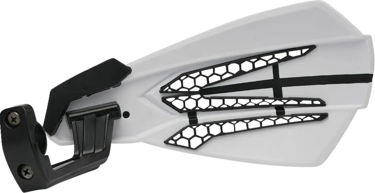 HAND GUARD MX-RACE WHITE/BLACK