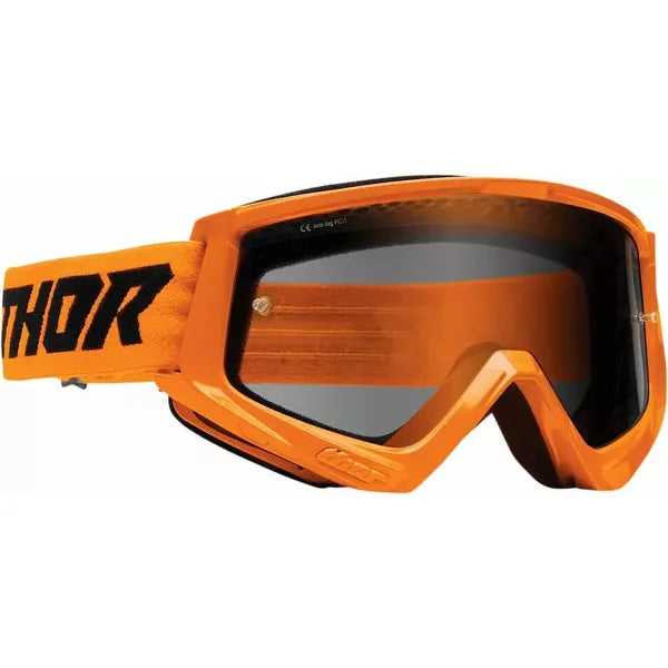 Goggle Cmbt Rcr Sand Fl Orange/Black