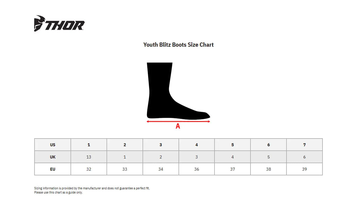 BOOT YTH BLITZ XR AC/BK 3