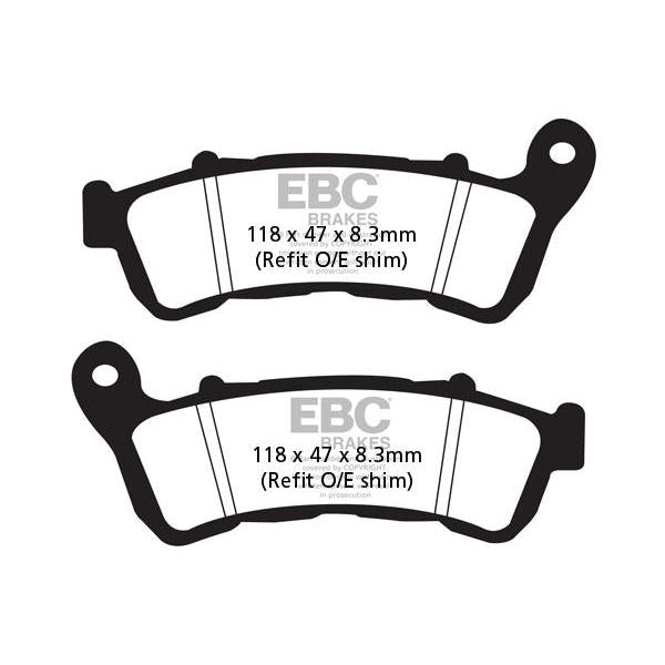Brake Pad Epfa-Hh Series Sintered EPFA388HH
