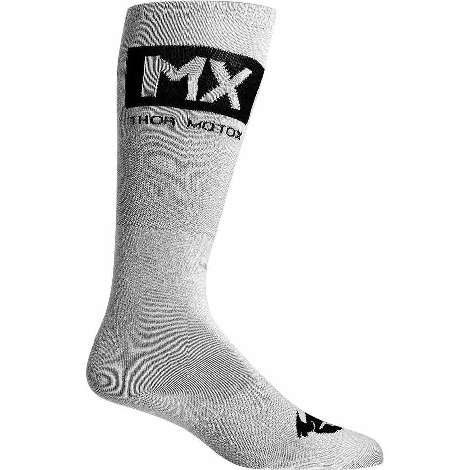 Sock Mx Cool Grey/Black