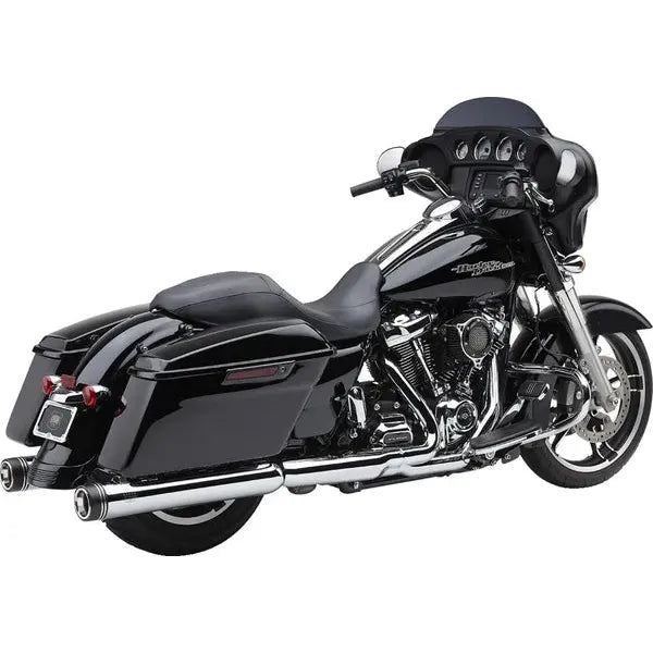 Muffler Nh 4" Flh Chrome