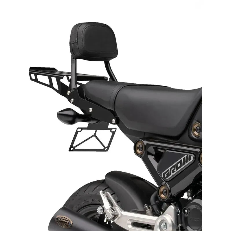 Sissy Bar Rack-Formed (Black) Grom 22-23