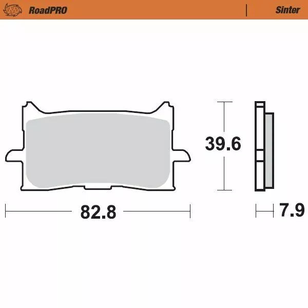 Brake Pad Sinter Front 412701