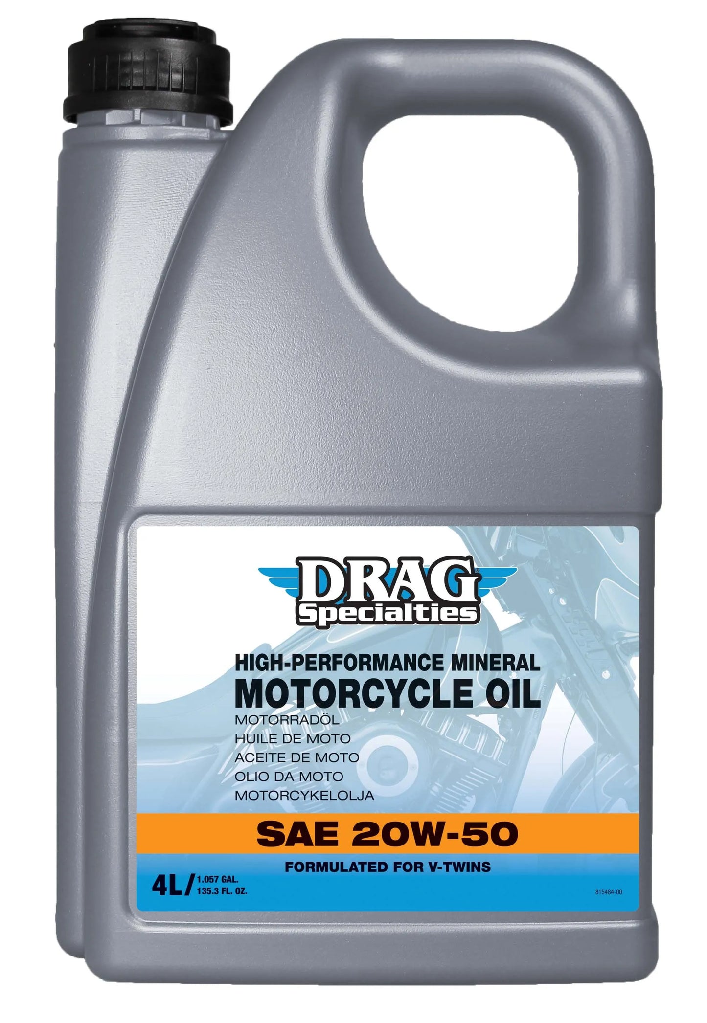 OIL E-DRAG 20W50 MIN 4L