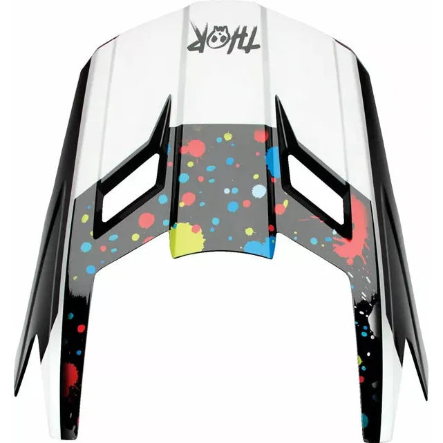 Visor Kit Youth Fleet Splat Black