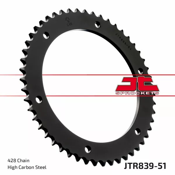 Sprocket Rear 51T 428 Jtr839.51