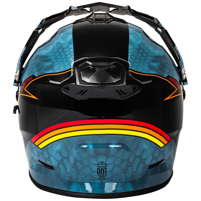 FLY RACING Trekker Kryptek Conceal Helmet - Slate/Black/Red - M