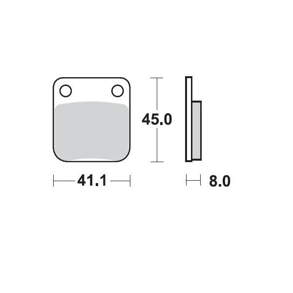 Brake Pad Ceramic 409204