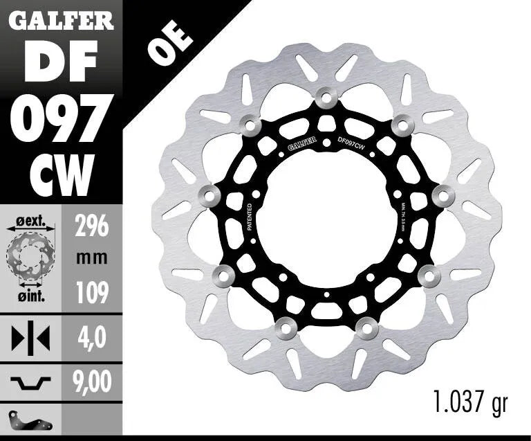 BRAKE DISC FLOAT WAVE