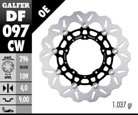 BRAKE DISC FLOAT WAVE
