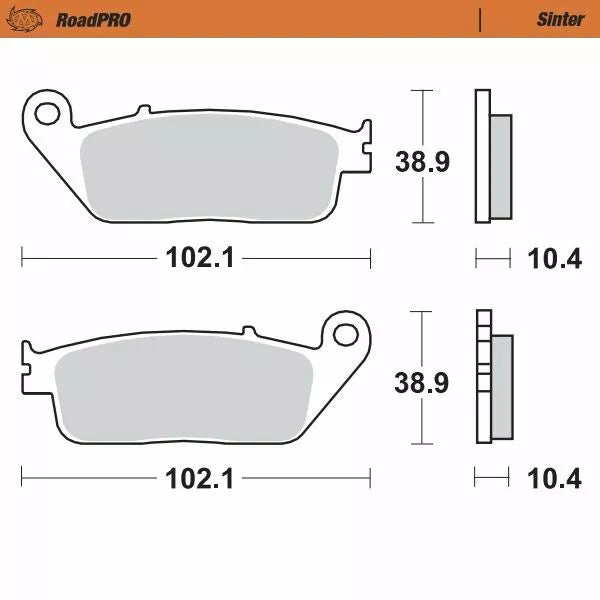 Brake Pad Sinter Rear 403002
