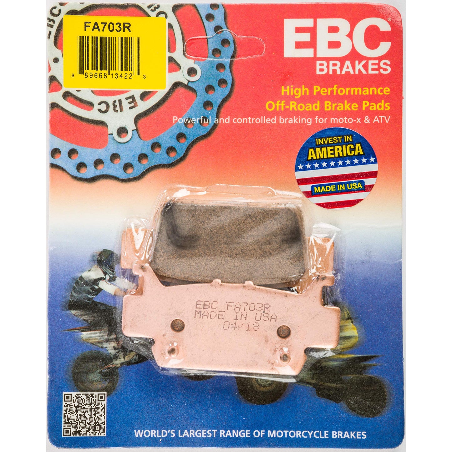 Brake Pad Sinter Offroad FA703R
