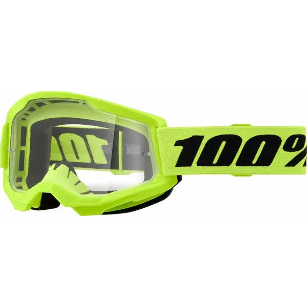 Goggle Strata 2 Neon Yel Clear