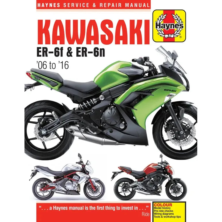 Kawasaki Er-6F & Er-6N Manual