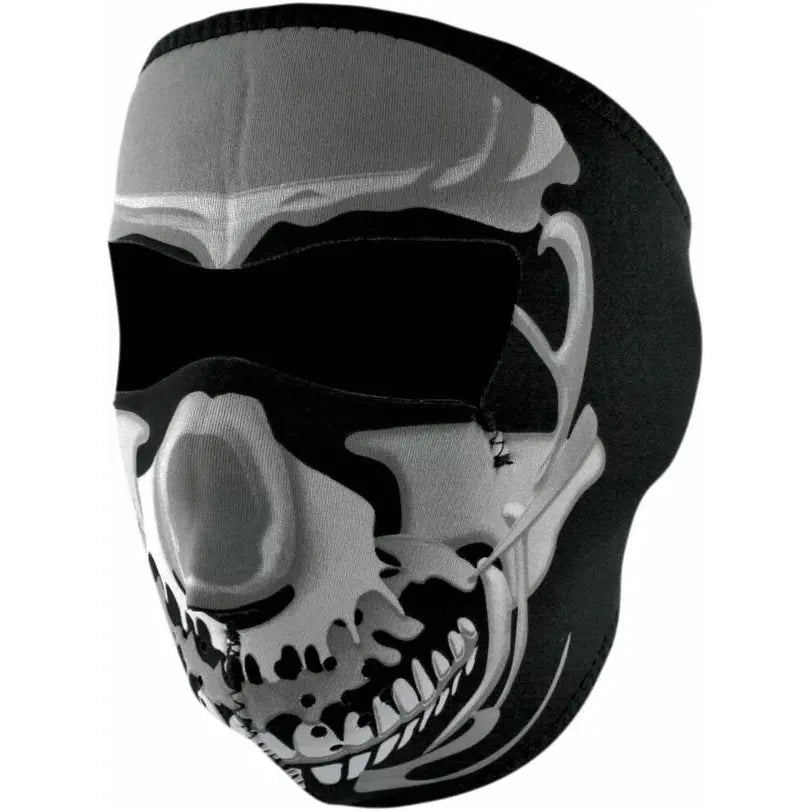 Face Mask Chrome Skull Wnfm023