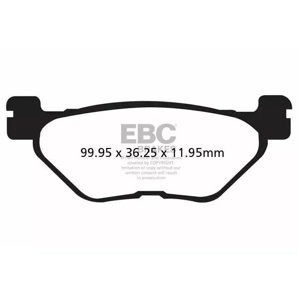 Brake Pad Sfac Series Carbon Fiber Scooter SFAC306