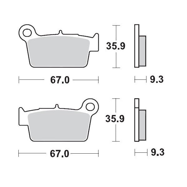 Brake Pad Nitro Sport 094522