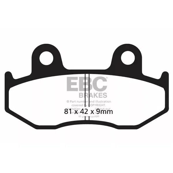 Brake Pad Sfac Series Carbon Fiber Scooter SFAC321