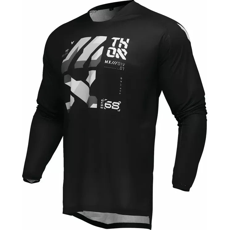 Jersey Launch Brave Black/Grey