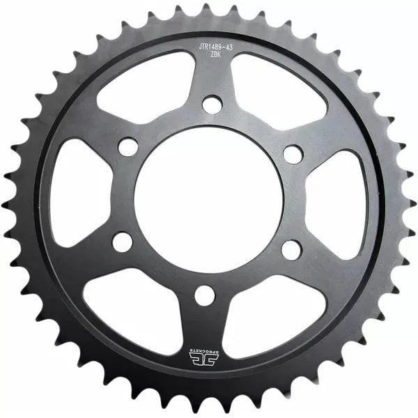 Sprocket Rear 43T 525 Blk Jtr1489.43Zbk