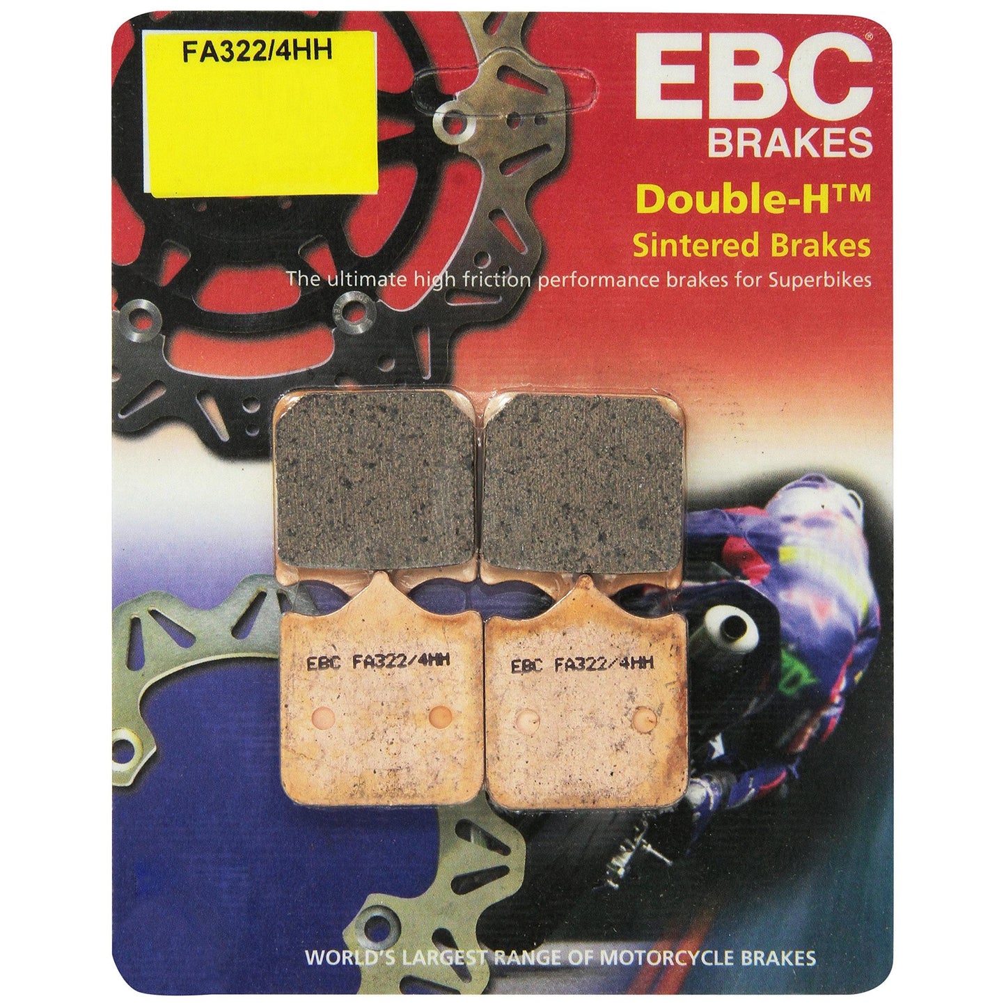 Brake Pad Fa-Hh Series Sintered Metal FA322/4HH