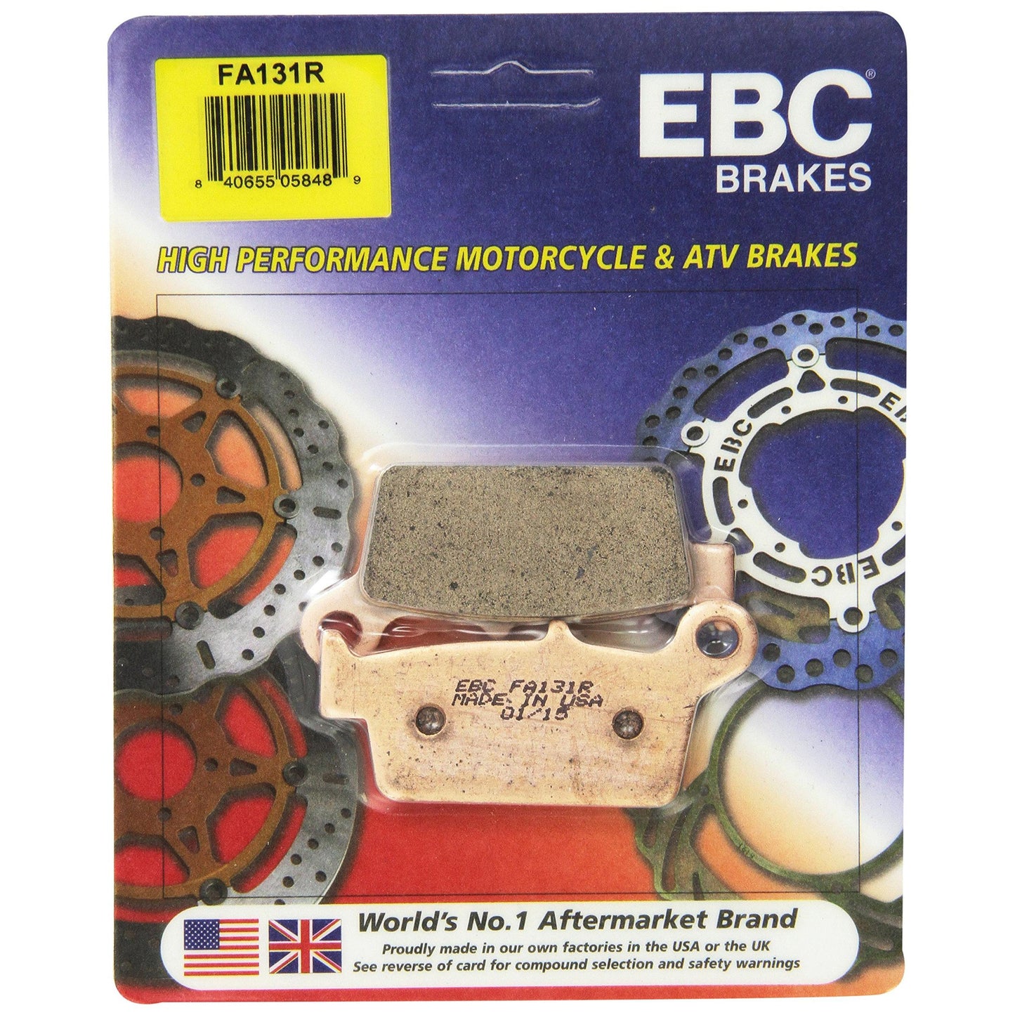 Brake Pad Fa-R Series Sintered Metal FA131R