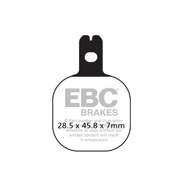 Brake Pad Fa Series Organic FA184
