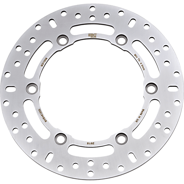 Brake Rotor Replacement Series Solid Round MD1006