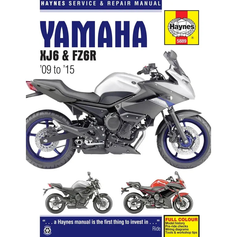 Yamaha Xj6 & Fz6R (09-15) Manual
