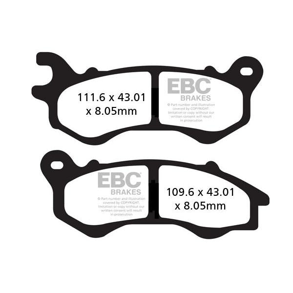 Brake Pad Sfac-Series Carbon Scooter SFAC498