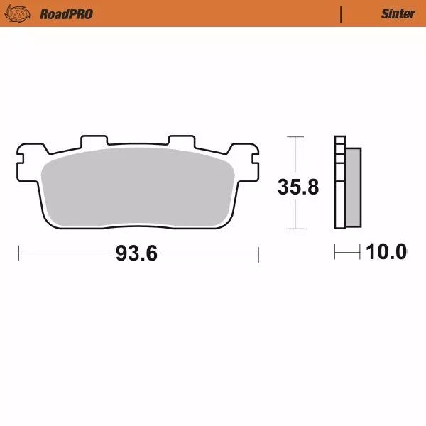 Brake Pad Scooter 413303