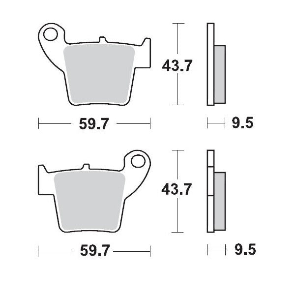 Brake Pad Racing Gp 094312
