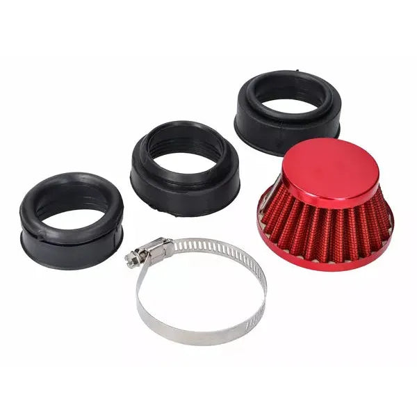 Air Filter Power Shorty 44-54Mm Red Ip18908