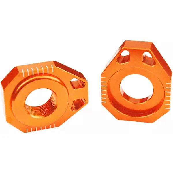 Axle Blocks Ktm Orange Ab503