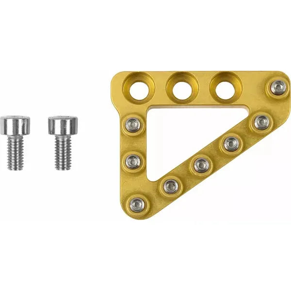 Large Alum Rear Brake Tip Gold 82-0000-20-50