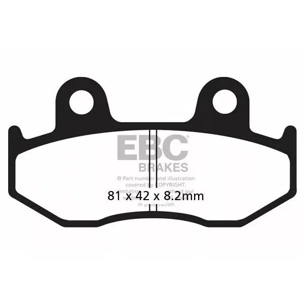 Brake Pad Sfa Series Organic SFA323