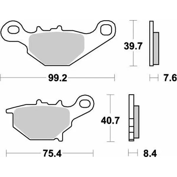 Brake Pad Nitro 094821