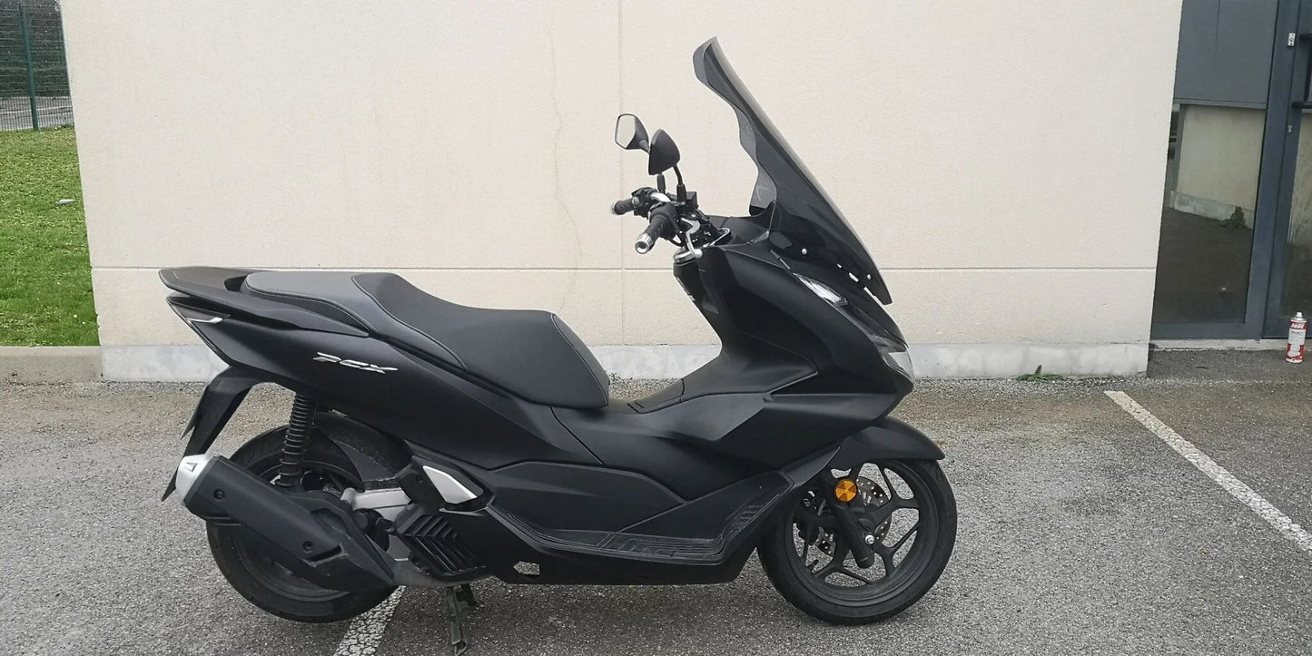 WINDSCREEN HP HONDA PCX125 SMOKE