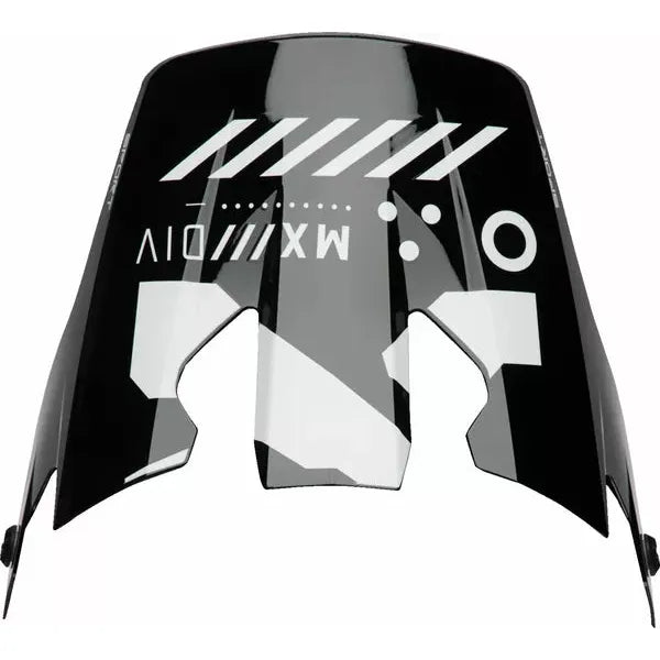 Visor Reflex Sprt Strike Black/Red