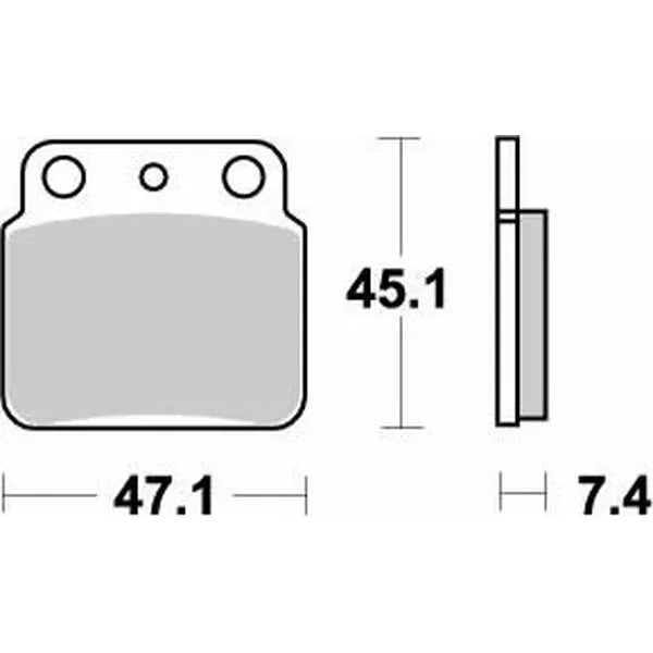 Brake Pad Nitro 095221