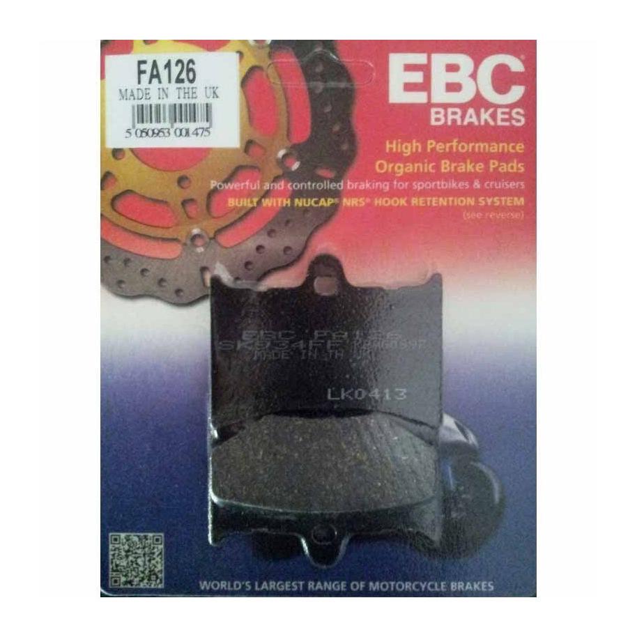 Brake Pad Fa Series Organic FA126