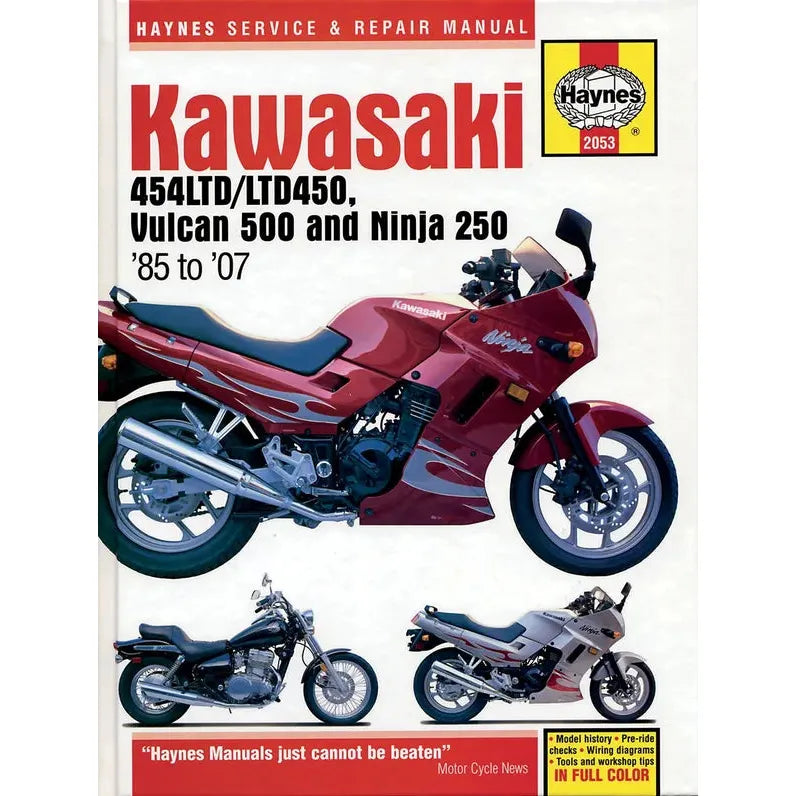 Kaw En450/500 Manual
