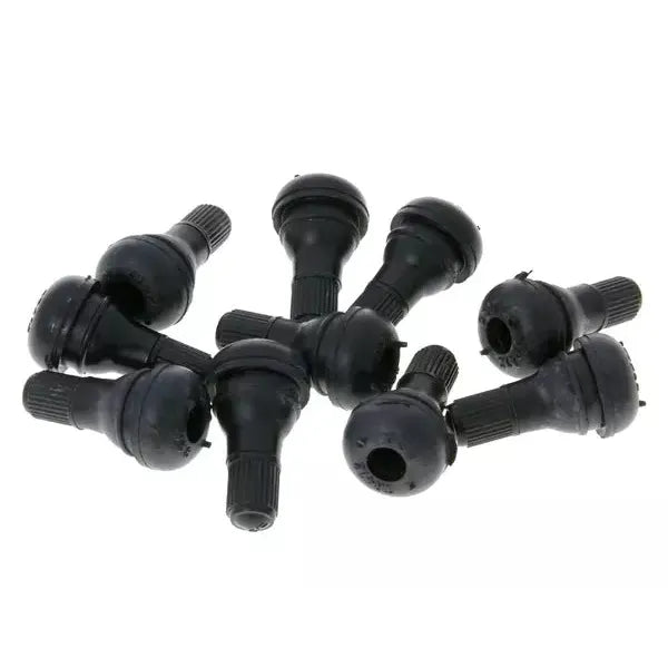Tire Valve Tubeless Straight Short 10Pcs Set 19814-10