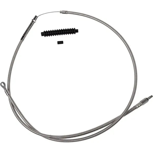 Clutch Cable Stnls Braid
