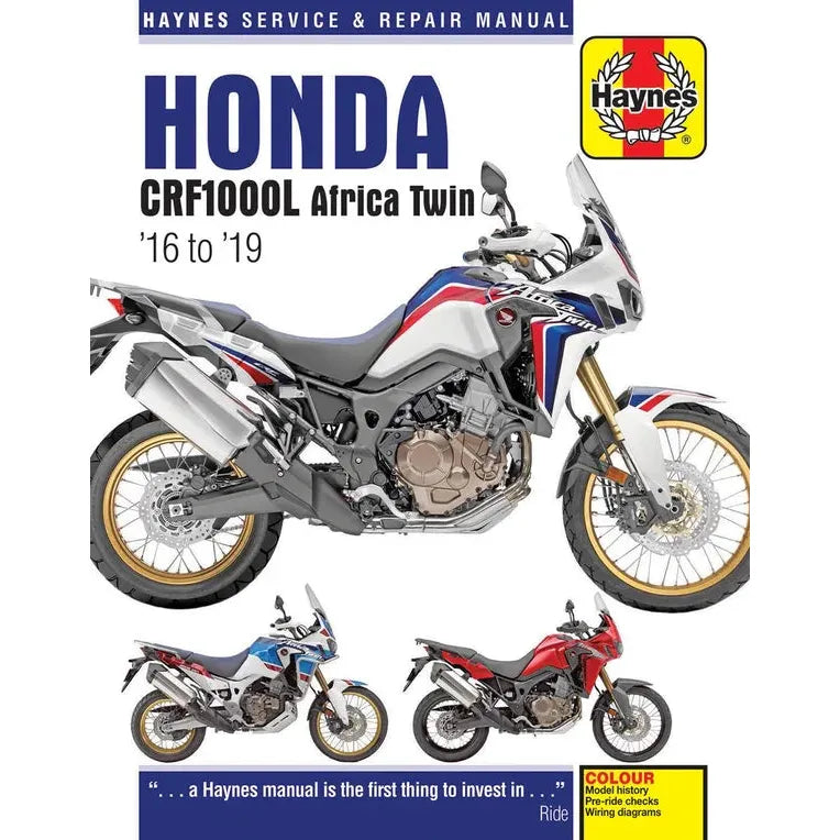 Honda Crf1000 Africa Twin Manual