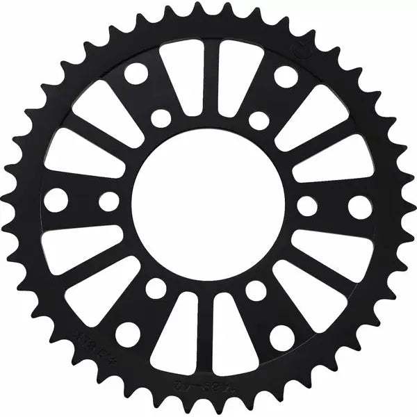 Sprocket Alu Mse Kaw 42T Blk 1211-1489-42-10