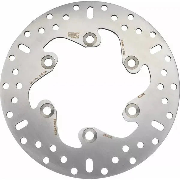Brake Rotor Fixed Round Rear MD850