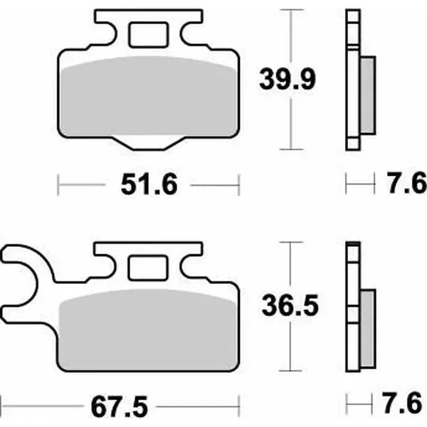 Brake Pad Nitro 094121